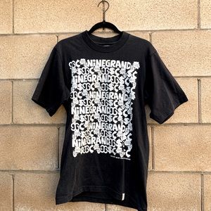 vintage ninegrand made in usa streetwear tee sz m